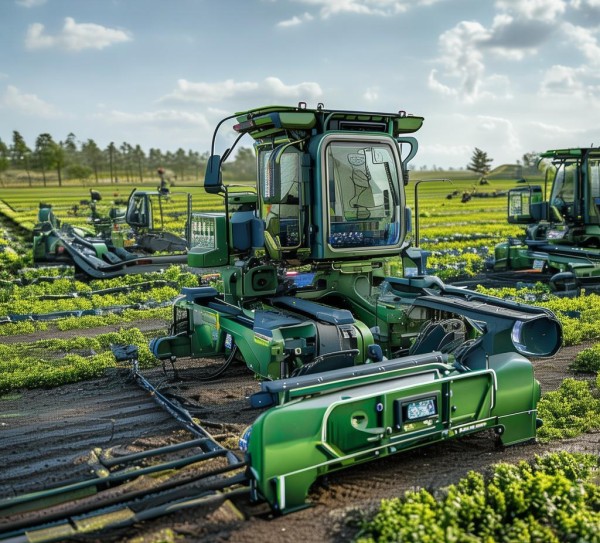 数字农业，mechanize the Landscaping Process with Digitization