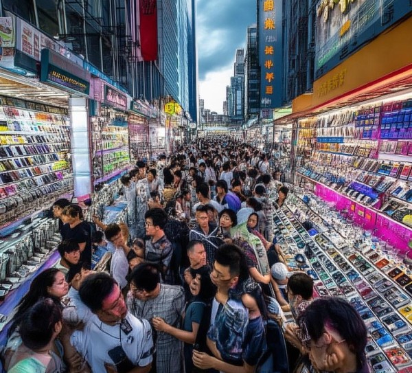 荣兴手机设备市场，机遇与挑战的较量